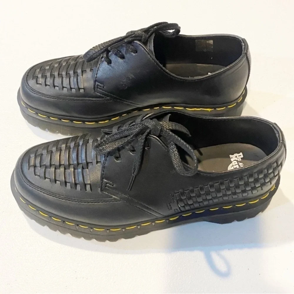 DR. MARTENS 1461 Bex Woven Oxfords Creepers